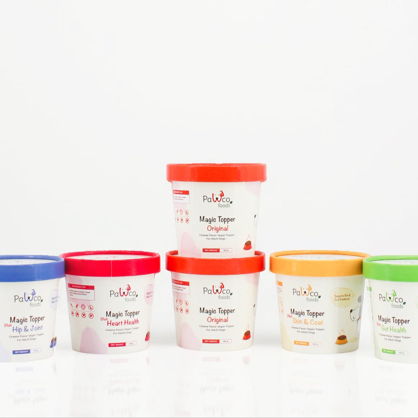 PawCo Magic Topper Variety Box – functional dog food toppers Original and Plus