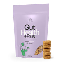 PawCo Magic Cookie Gut Health 8.8oz — plant-based functional dog treat cookie for digestive support