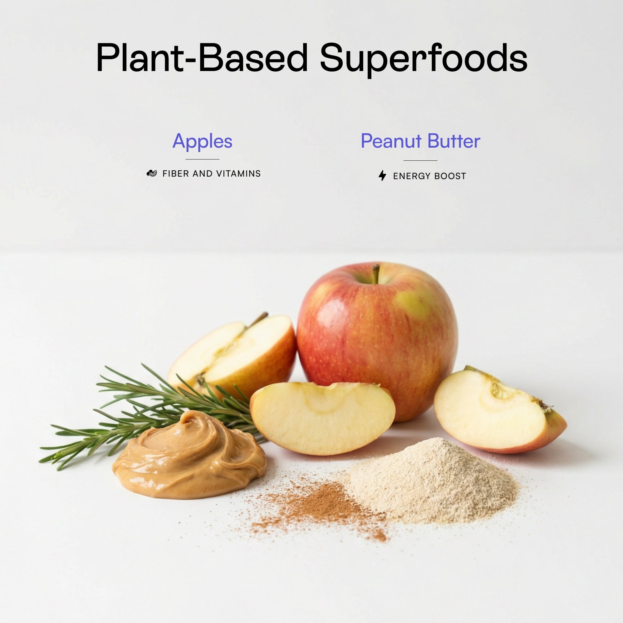 Apples and peanut butter in PawCo Magic Cookies functional dog treats support fiber & vitamins, and boosts energy in dogs