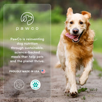 PawCo sustainable science-backed dog food — proudly made in USA, veterinarian formulated