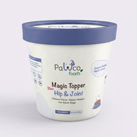 PawCo Magic Topper Hip & Joint – dog food meal topper carton front on white background – PawCo Foods
