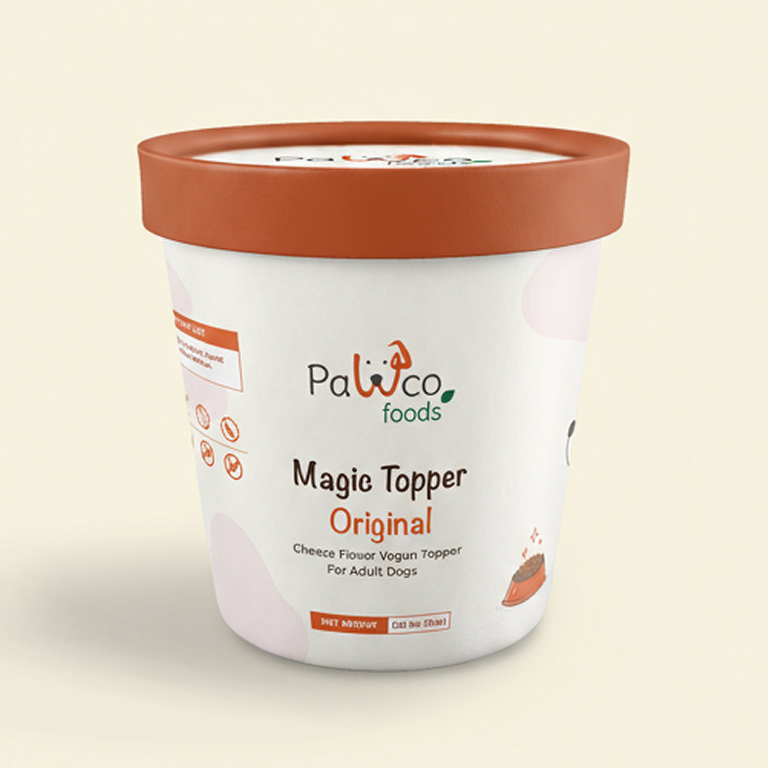 PawCo Magic Topper Original – dog food meal topper carton front on white background – PawCo Foods
